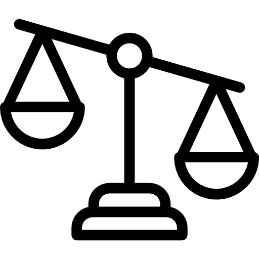 a balance scale