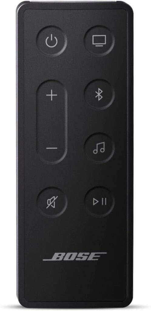 bose soundbar remote