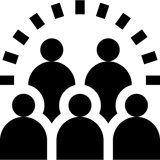 multiple people talking