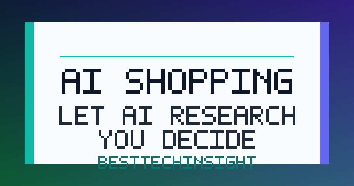 AI shopping agents buying guide visual